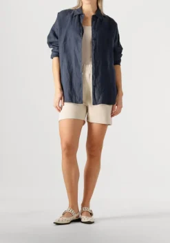 MOSCOW e blouses 94-05-butto-1 donkerblauw Hot