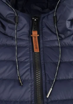 MOSCOW e gewatteerde jas 10-08-adriana-1 donkerblauw Hot