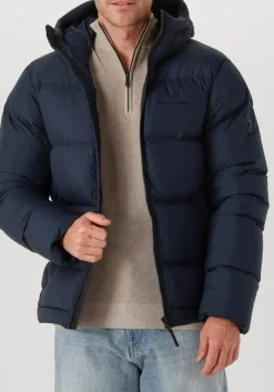 PEAK PERFORMANCE e gewatteerde jas m rivel down jacket donkerblauw