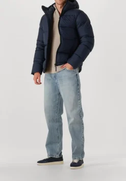 PEAK PERFORMANCE e gewatteerde jas m rivel down jacket donkerblauw