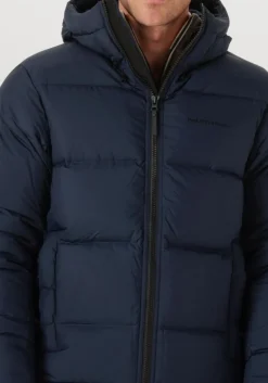 PEAK PERFORMANCE e gewatteerde jas m rivel down jacket donkerblauw