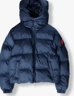 PENN & INK e gewatteerde jas jacket donkerblauw New