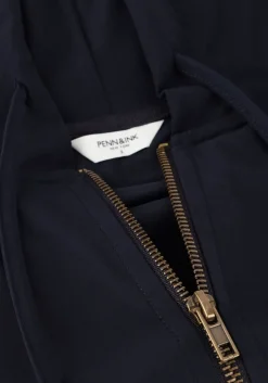 PENN & INK e vest hoodie w25f1739 donkerblauw Sale