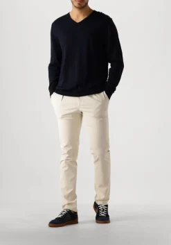 PROFUOMO e trui pullover v-neck donkerblauw Discount