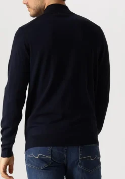PROFUOMO e trui pullover mock donkerblauw Best