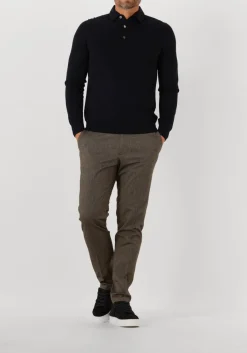 PROFUOMO e trui polo onepiece luxury basic donkerblauw Discount