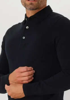 PROFUOMO e trui polo onepiece luxury basic donkerblauw Discount