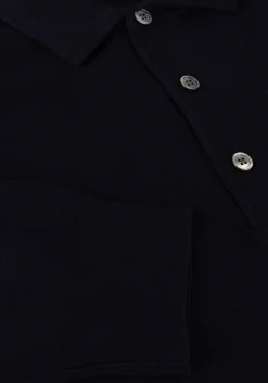 PROFUOMO e trui polo onepiece luxury basic donkerblauw Discount