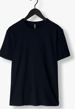PROFUOMO e t-shirt t-shirt short sleeve jersey donkerblauw