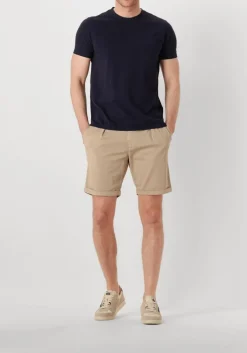 PROFUOMO e t-shirt t-shirt crew neck ss donkerblauw