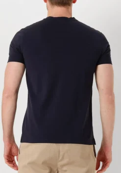 PROFUOMO e t-shirt t-shirt crew neck ss donkerblauw