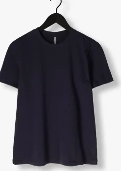 PROFUOMO e t-shirt t-shirt crew neck ss donkerblauw