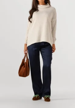 RESORT FINEST e pantalon satin pants donkerblauw Outlet