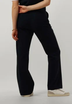 RUBY TUESDAY e wijde broek relena straight leg pants with zipper at side donkerblauw Online