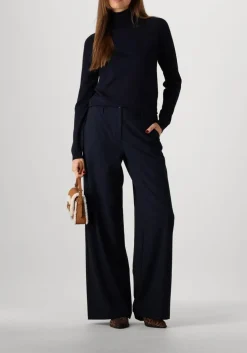 SUMMUM e coltrui sweater turtle neck basic knit donkerblauw Clearance