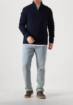 THE GOODPEOPLE e trui kamark donkerblauw Outlet