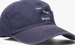 THE SAVAGE REPORT e pet cap donkerblauw Online
