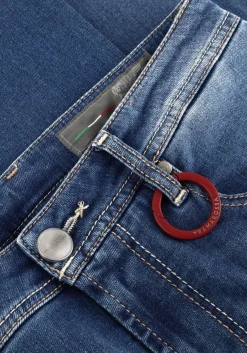 TRAMAROSSA donkere slim fit jeans michelangelo blauw Hot