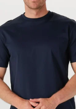 VALENZA e polo 1001 interlock supima tshirt donkerblauw New