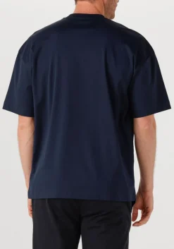 VALENZA e t-shirt 1026 interlock supima oversized t shirt donkerblauw Outlet