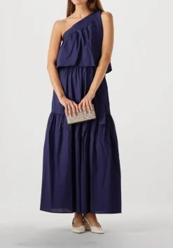 VANESSA BRUNO e maxi jurk cora donkerblauw Best