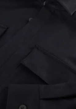 WAHTS e overshirt ewen stretch wool donkerblauw Online