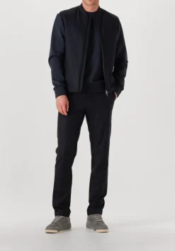 WAHTS e pantalon brett stretch wool donkerblauw Sale