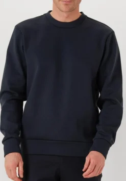 WAHTS e trui yates tech cotton donkerblauw New