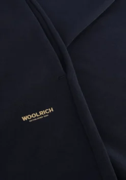 WOOLRICH e joggingbroek logo interlock sweatpant donkerblauw Best
