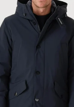 WOOLRICH e parka's stretch arctic parka donkerblauw