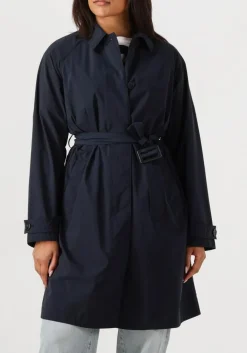 WOOLRICH e parka's summer trench donkerblauw Best