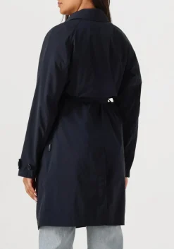 WOOLRICH e parka's summer trench donkerblauw Best