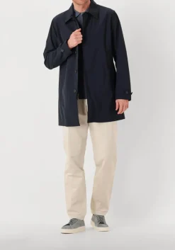 WOOLRICH e regenjas city carcoat donkerblauw Outlet