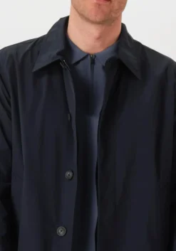 WOOLRICH e regenjas city carcoat donkerblauw Outlet