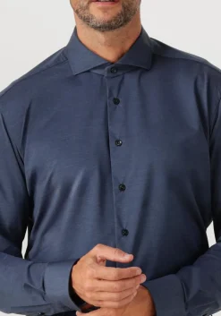 XACUS e casual overhemd active 91617 520ml donkerblauw Online