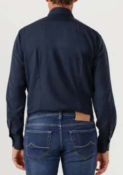 XACUS e klassiek overhemd 11220 mop721ml donkerblauw Discount