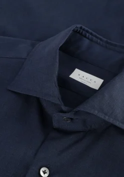 XACUS e klassiek overhemd 11220 mop721ml donkerblauw Discount