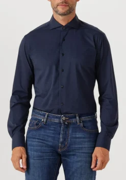 XACUS e klassieke overhemden active shirt 520ml donkerblauw Best