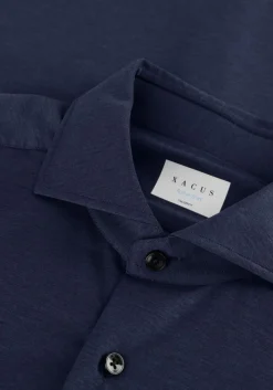 XACUS e klassieke overhemden active shirt 520ml donkerblauw Best