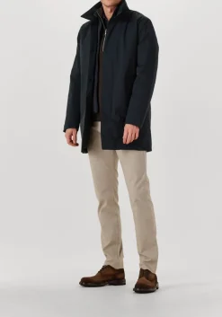 XACUS e klassieke overhemden active shirt 520ml donkerblauw Hot