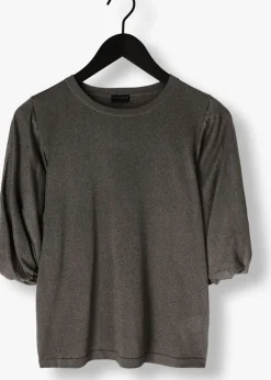 AIMEE THE LABEL donkergrijze top brecht donkergrijs Hot