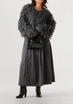 AIMEE THE LABEL donkergrijze maxirok maximus donkergrijs Hot