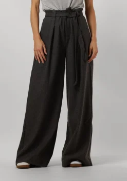 AIMEE THE LABEL donkergrijze broeken mayumia donkergrijs Clearance