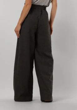 AIMEE THE LABEL donkergrijze broeken mayumia donkergrijs Clearance