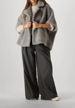 AIMEE THE LABEL donkergrijze broeken mayumia donkergrijs Clearance