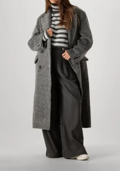 AIMEE THE LABEL donkergrijze broeken mayumia donkergrijs Clearance