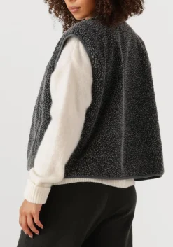 AMERICAN VINTAGE donkergrijze gilet hoktown donkergrijs Sale