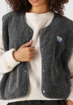 AMERICAN VINTAGE donkergrijze gilet hoktown donkergrijs Sale