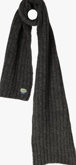 AMERICAN VINTAGE donkergrijze sjaal vitow 20 donkergrijs