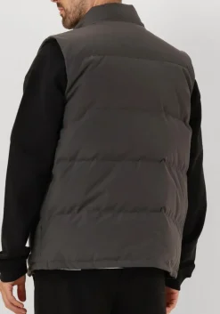 CANADA GOOSE donkergrijze bodywarmer freestyle crew vest 2054m donkergrijs